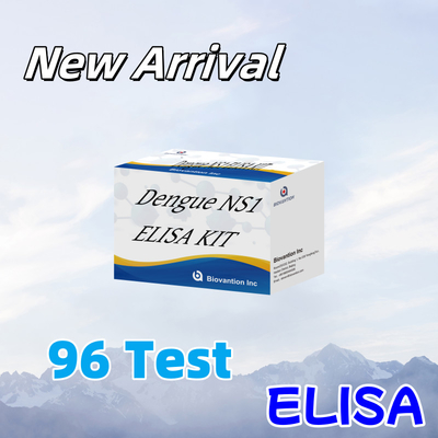 ELISA Dengue Ns1 Test Kit 96 Tes Waktu Bacaan Cepat Dalam 1 Jam