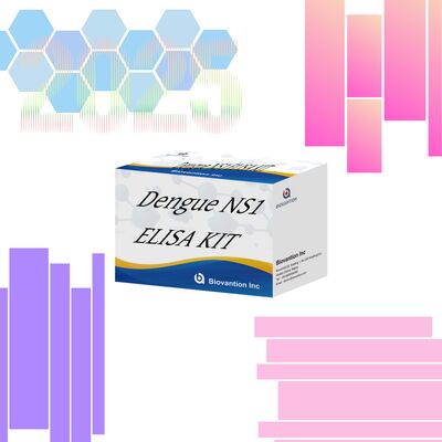 18 Bulan Masa Pelayaran Kit Tes IgM ELISA Dengue dengan Sensitivitas Tinggi dan 96 Tes/Kit untuk Diagnosis Laboratorium Rumah Sakit