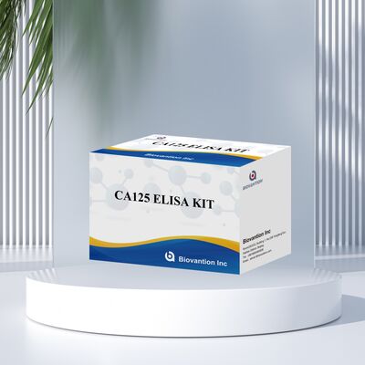 High Sensitivity CA125 ELISA Test Kit dengan 96 tes dan waktu tes 1 jam untuk diagnosis kanker yang akurat