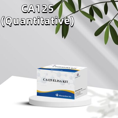 High Sensitivity CA125 ELISA Test Kit dengan 96 tes dan waktu tes 1 jam untuk diagnosis kanker yang akurat