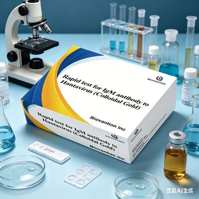 Kit Tes Cepat Hantaan Virus HTNV IgM untuk Deteksi Kualitatif dengan Waktu Pembacaan 15-20 Menit dan Sensitivitas Hingga 100%