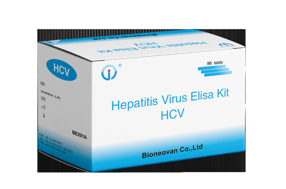 Untuk Laboratorium atau Rumah Sakit Antibodi Untuk Virus Hepatitis C Elisa Test Kit