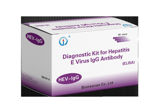 Kit Tes Antibodi Laboratorium atau Rumah Sakit IgG Untuk Hepatitis E Virus HEV Elisa