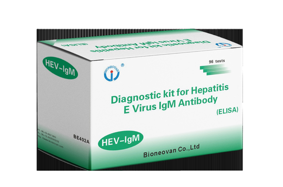 Kit ELISA presisi tinggi laboratorium atau rumah sakit untuk IgM antibodi terhadap virus hepatitis A dan E