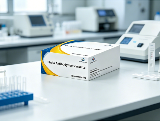 Ebola Virus Rapid Test Kit dengan Sensitivitas Tinggi dan Metode Emas Kolloidal untuk Hasil 15 Menit