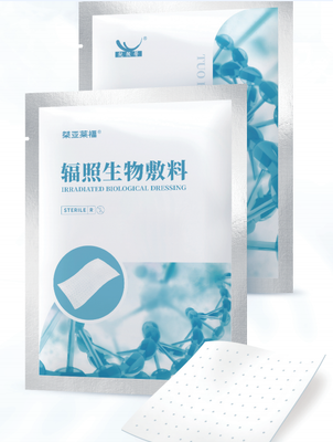 Pembalut luka kolagen bio-absorbable yang baru hadir dengan Iradiasi Sinar Gamma untuk Perawatan Luka Bakar & Luka